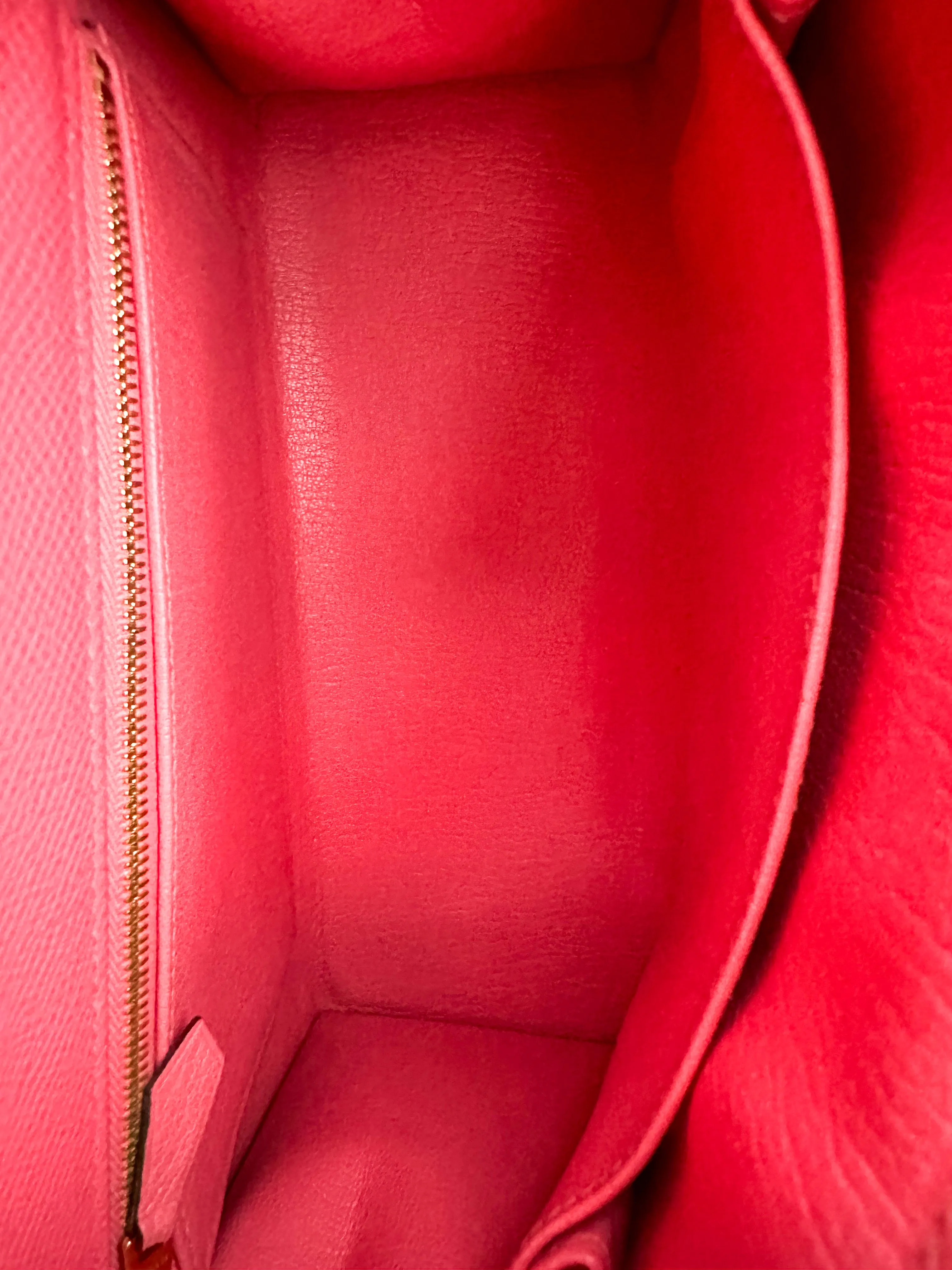 Herms Pink & Black Epsom Kelly 25