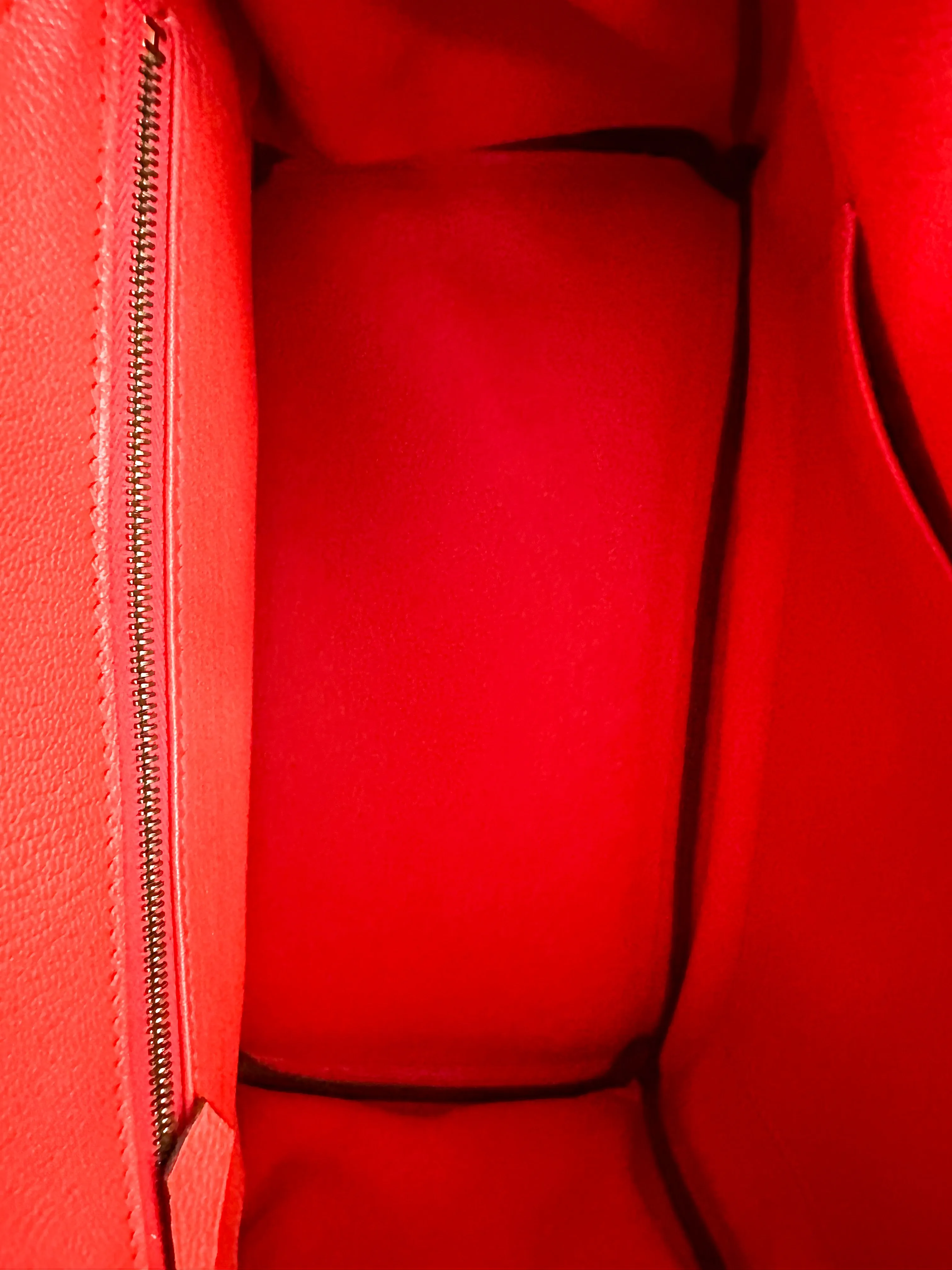 Herms Red Togo Birkin 30