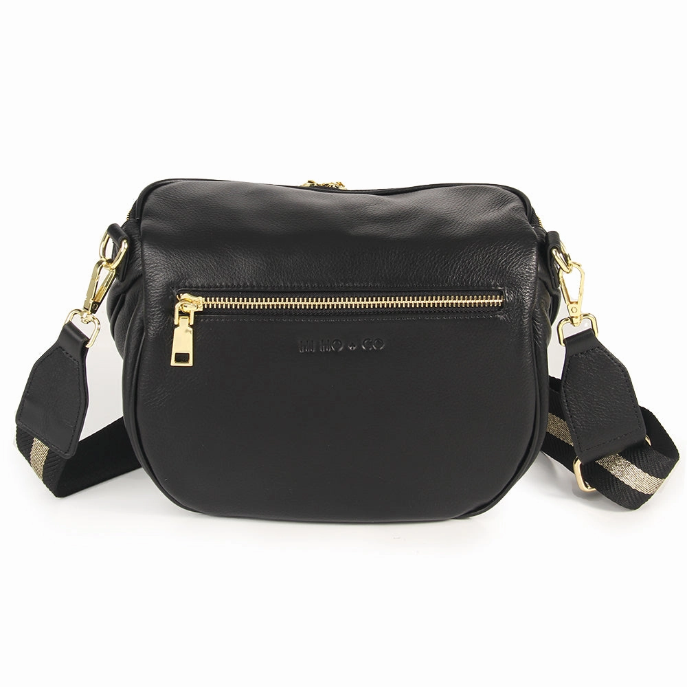 Hi Ho & Co New Rocker Bag Black/Gold