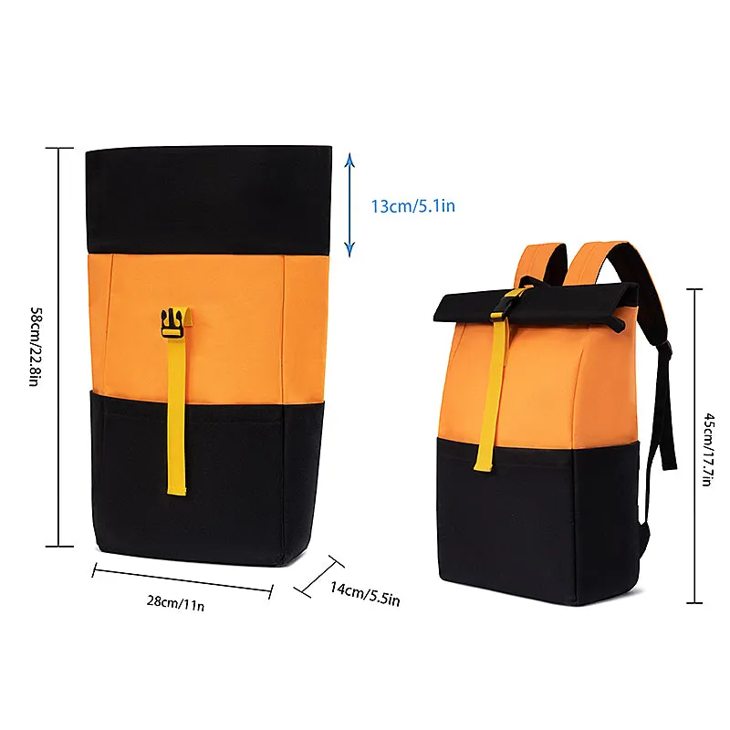 High Quality College School Laptop Rolling Backpack