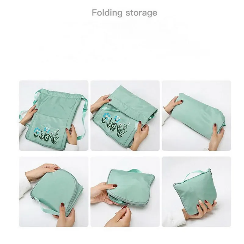 Hot Sell Oxford Foldable Drawstring Backpack