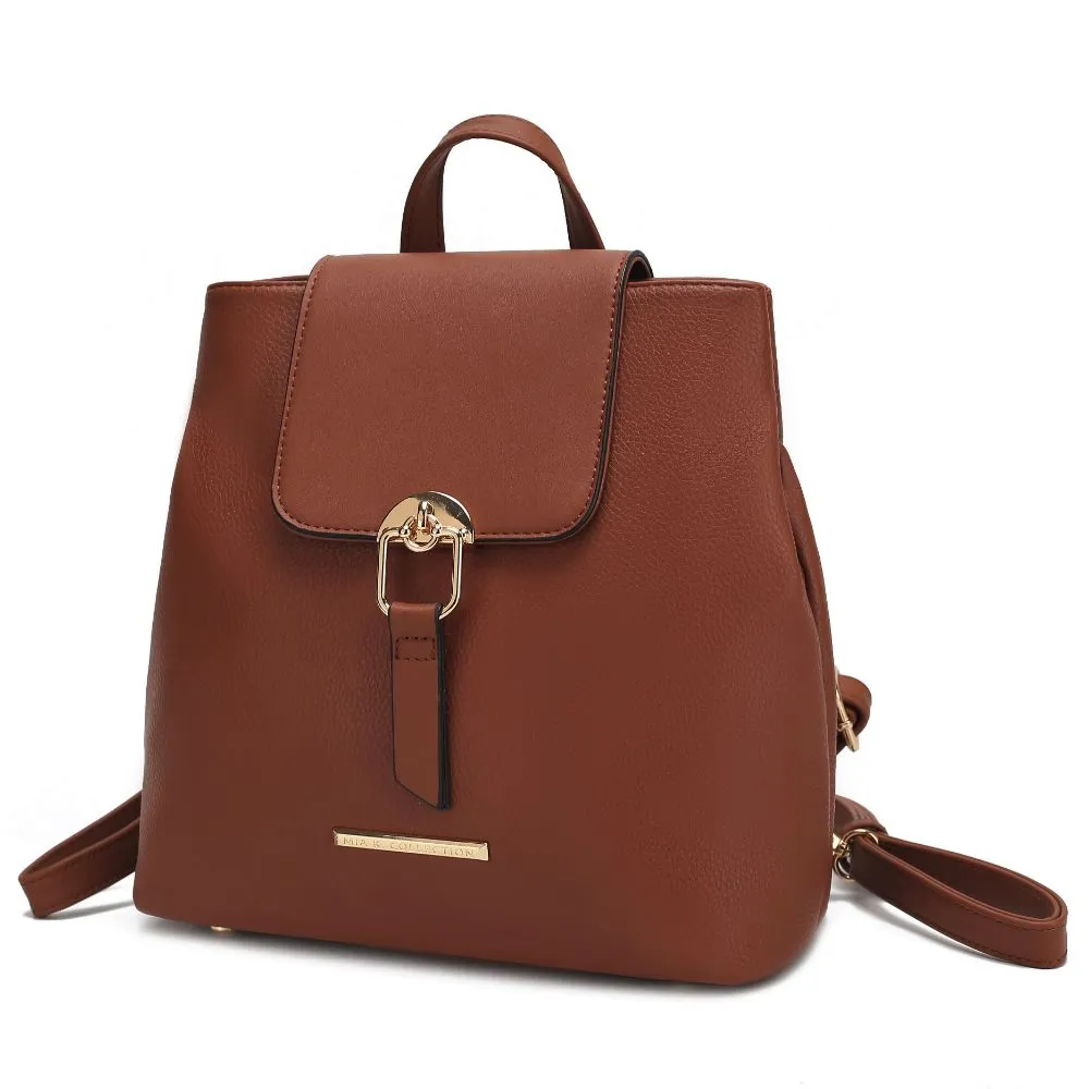 Ingrid Vegan Leather Womens Convertible Backpack