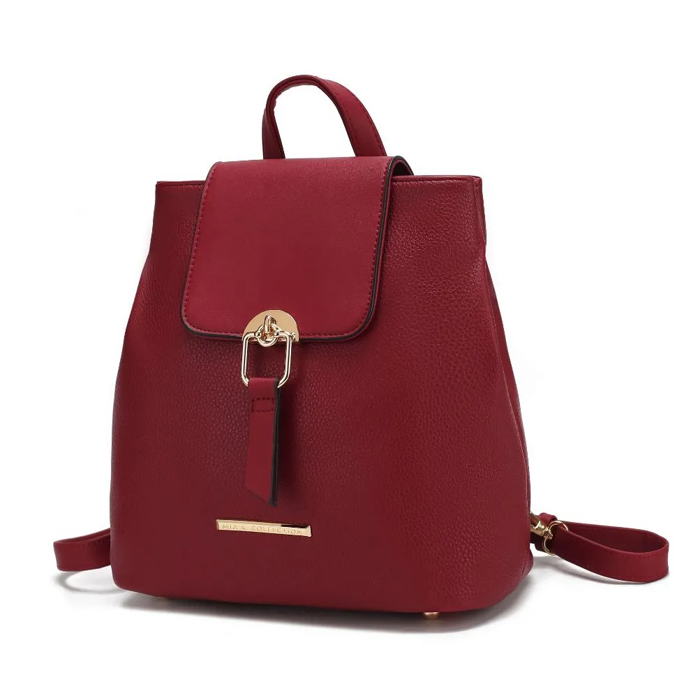 Ingrid Vegan Leather Womens Convertible Backpack