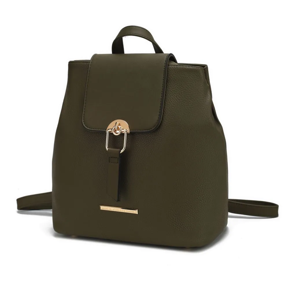 Ingrid Vegan Leather Womens Convertible Backpack