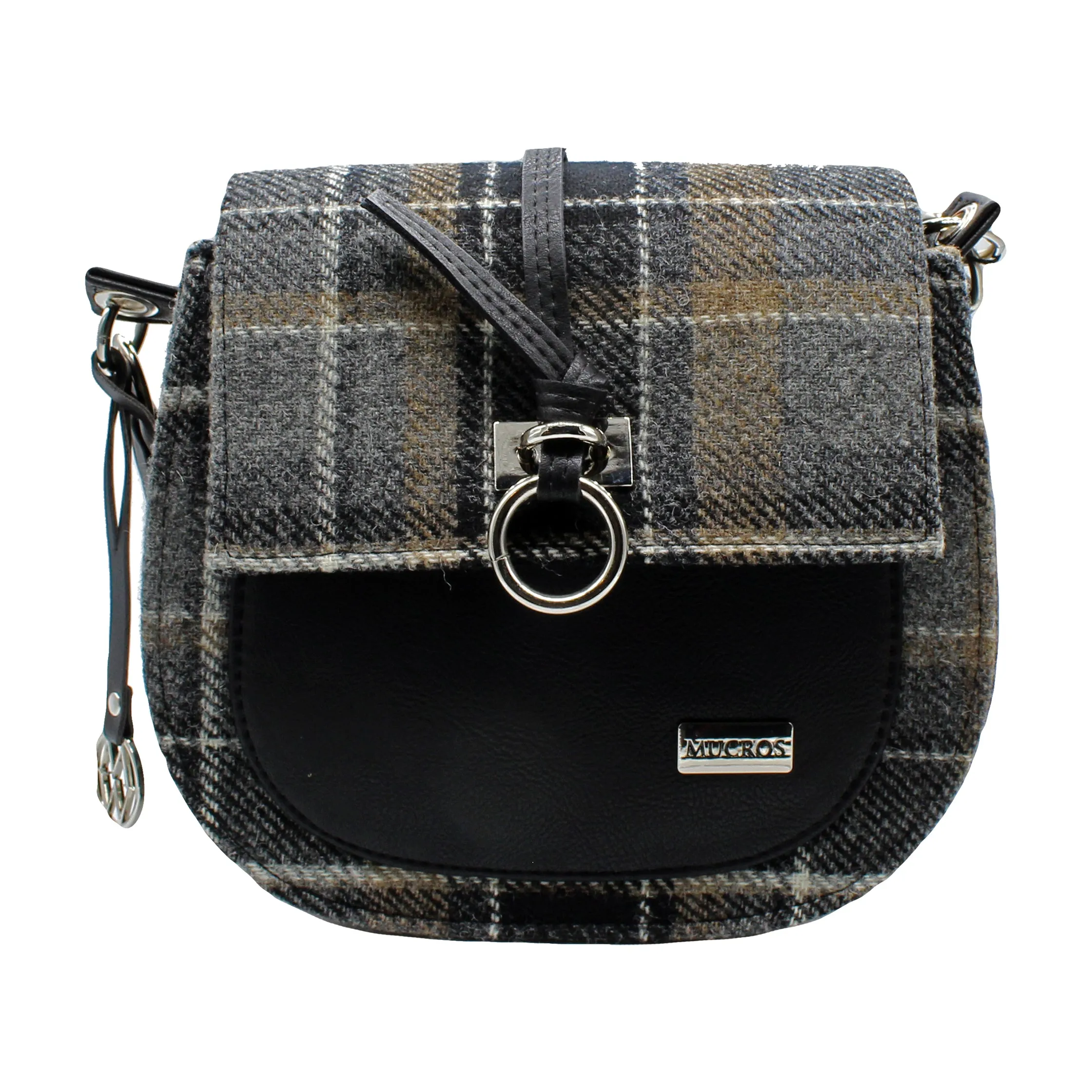 Irish Wool and Leather Grace Bag