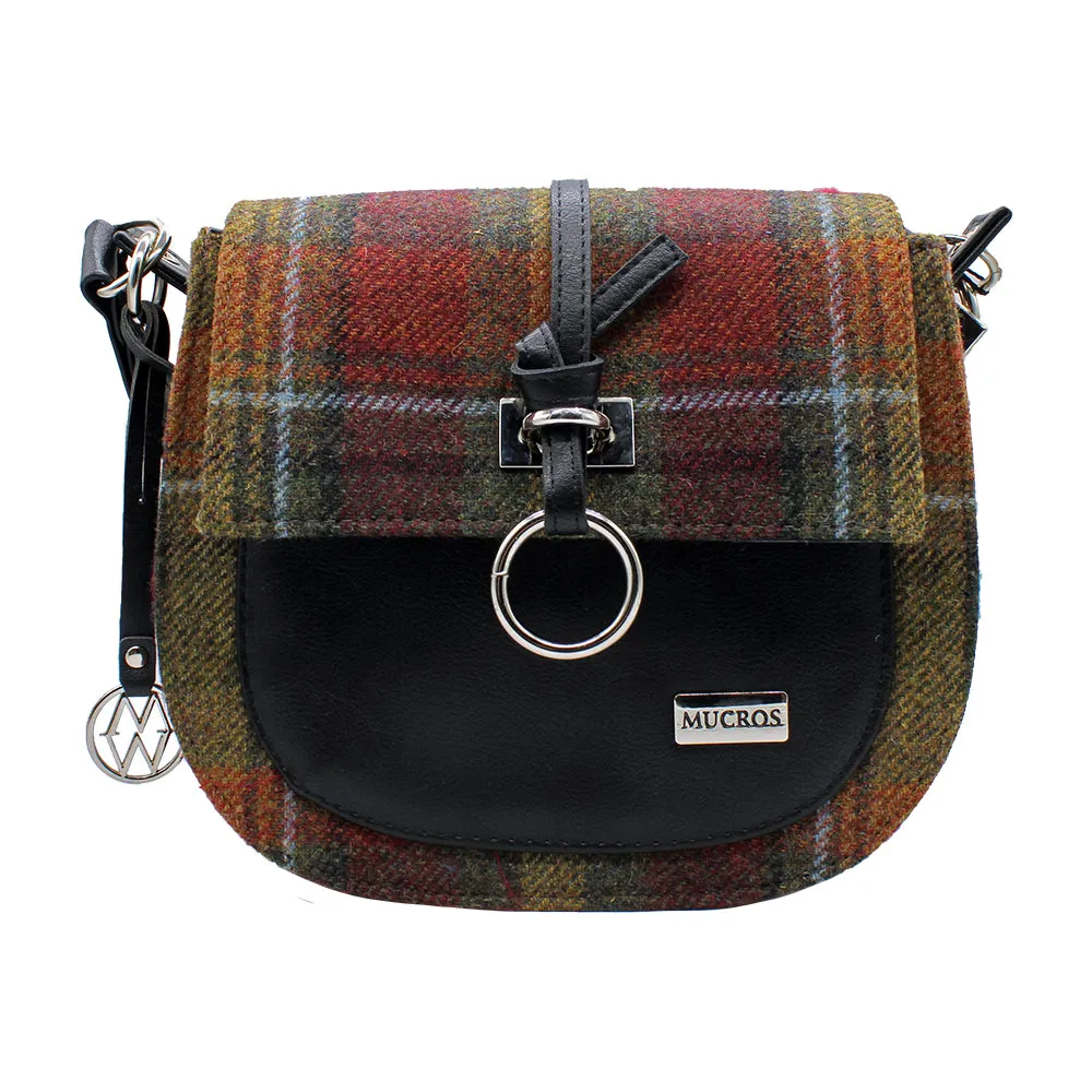 Irish Wool and Leather Grace Bag