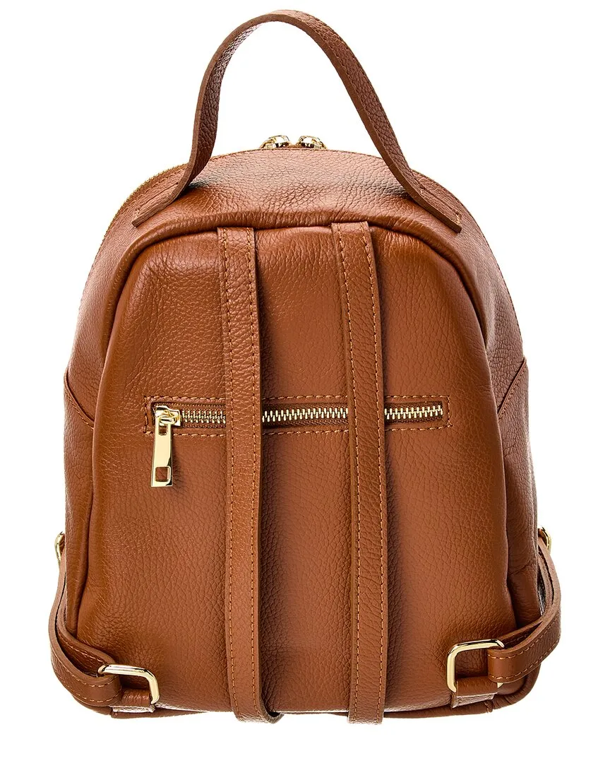 Italian Leather Backpack