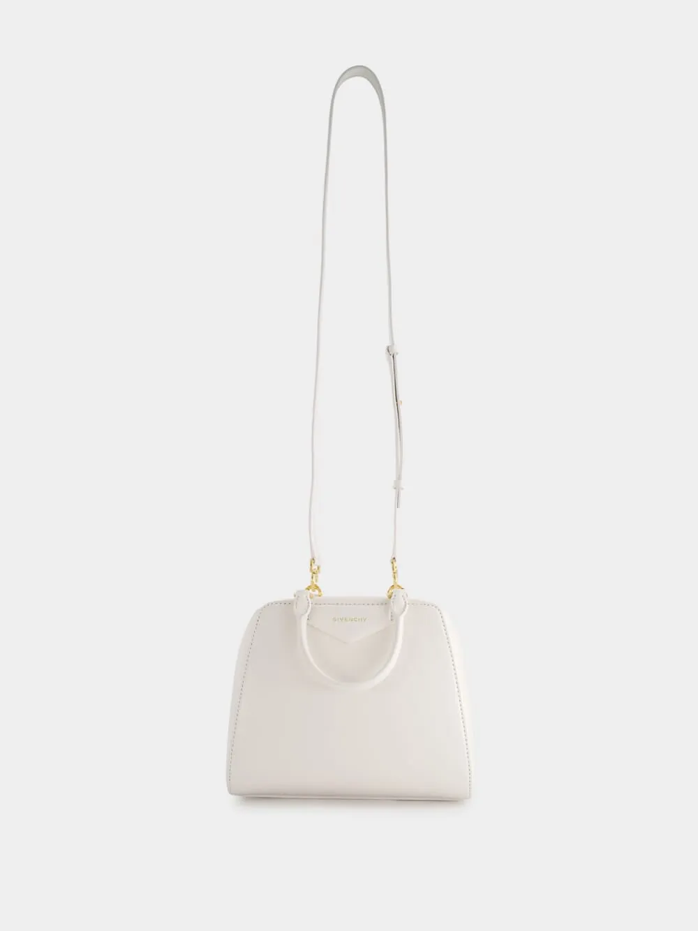 Ivory Mini Antigona Cube Bag