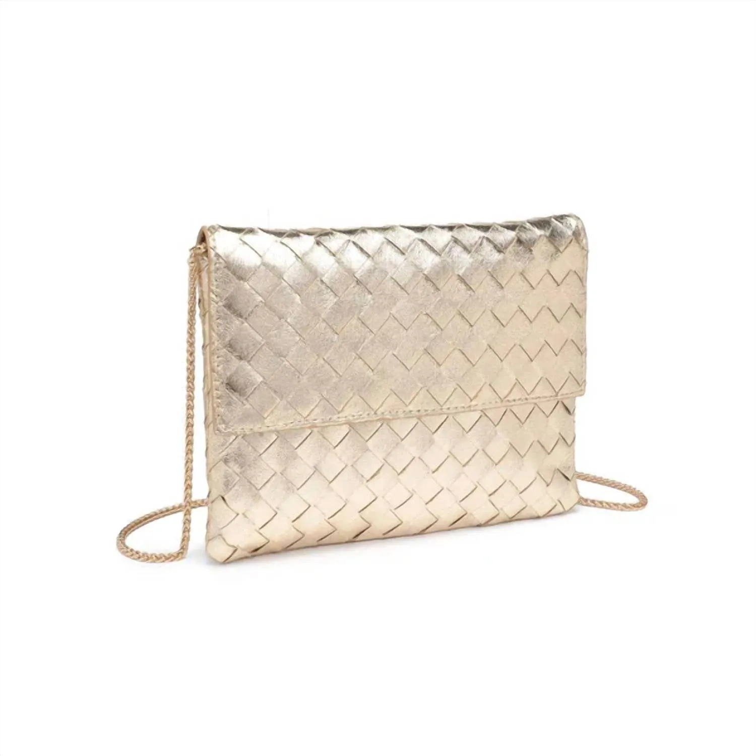 Ivy Clutch In Gold