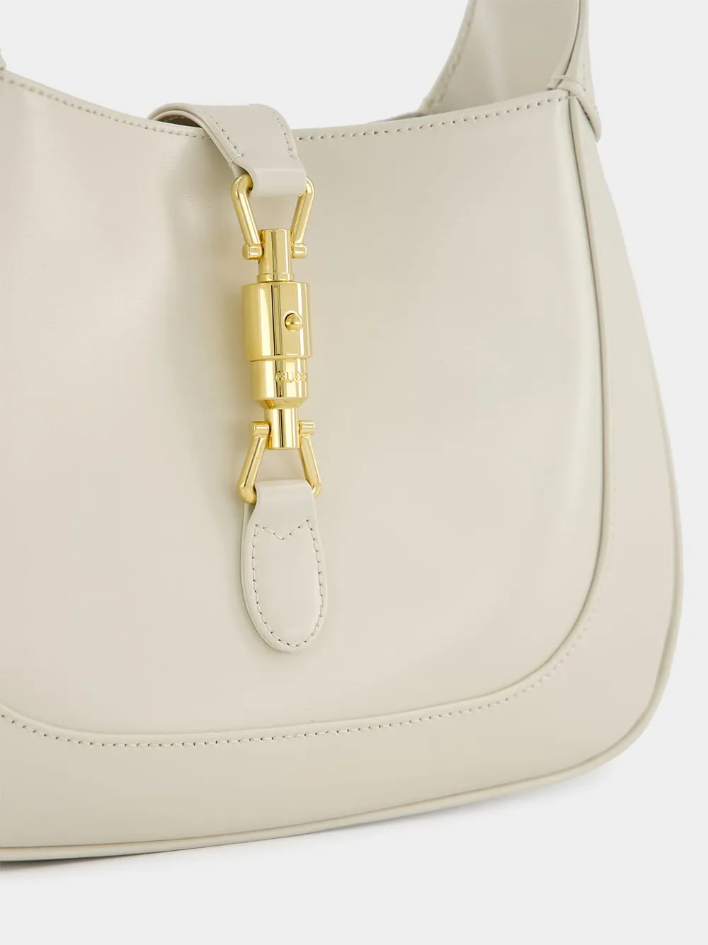 Jackie 1961 White Leather Bag