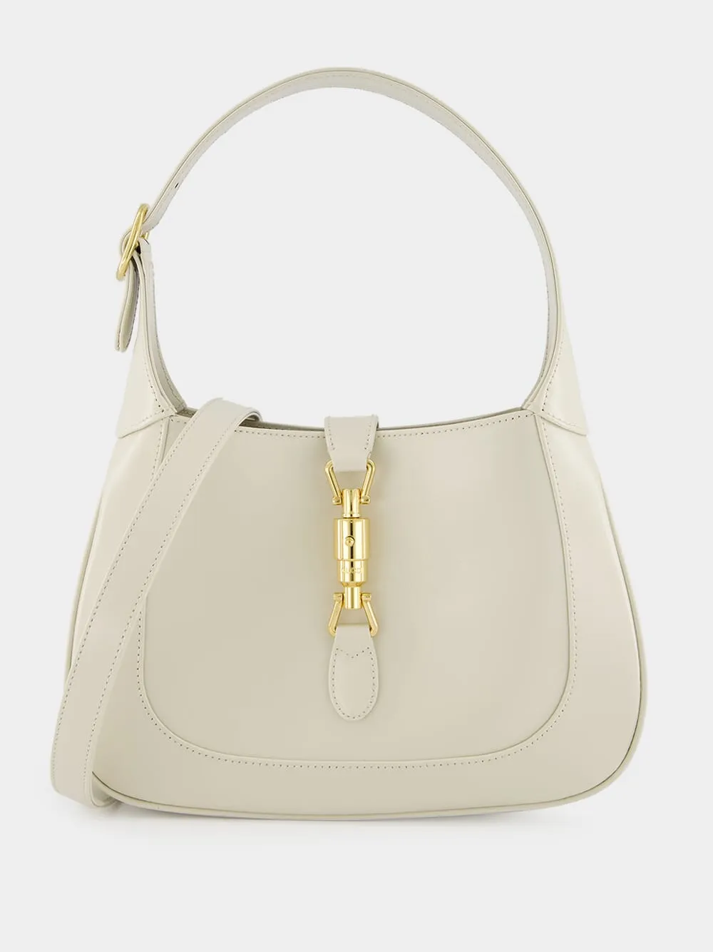 Jackie 1961 White Leather Bag