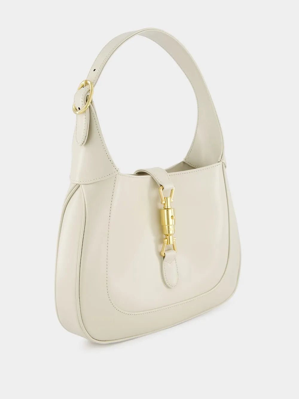 Jackie 1961 White Leather Bag