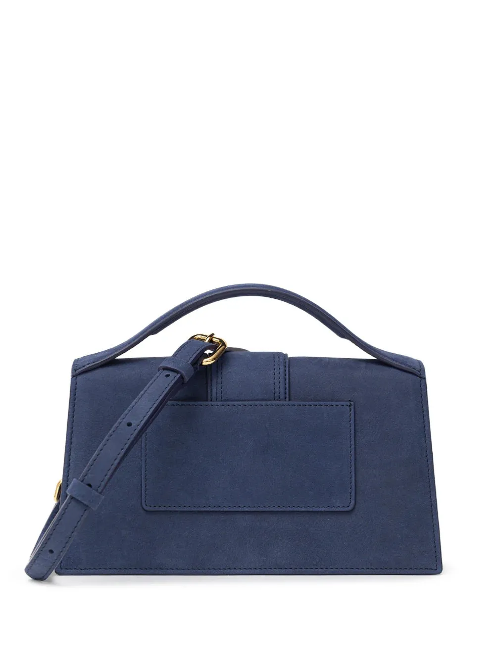 Jacquemus Le Grand Bambino Blue Suede Bag