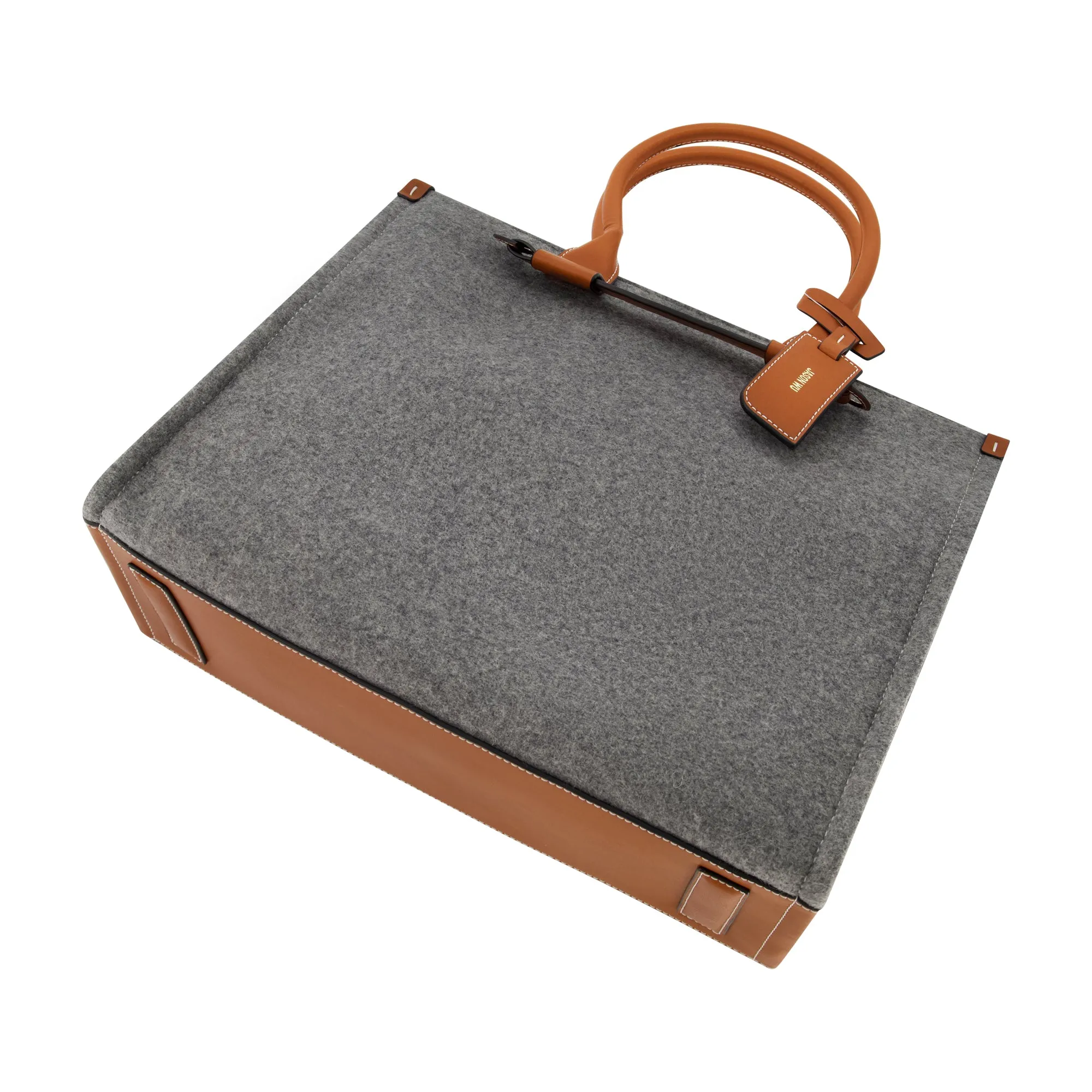Jason Wu Structured Grey Felt Tote
