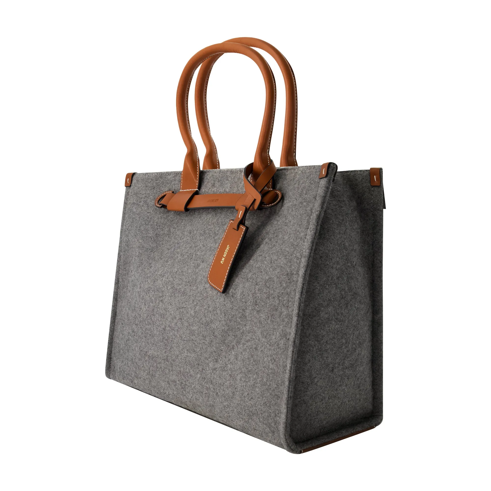 Jason Wu Structured Grey Felt Tote
