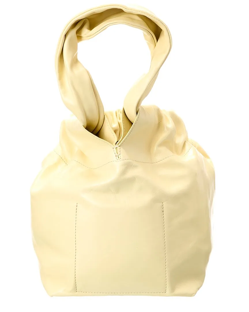 Jil Sander Drawstring Leather Pouch