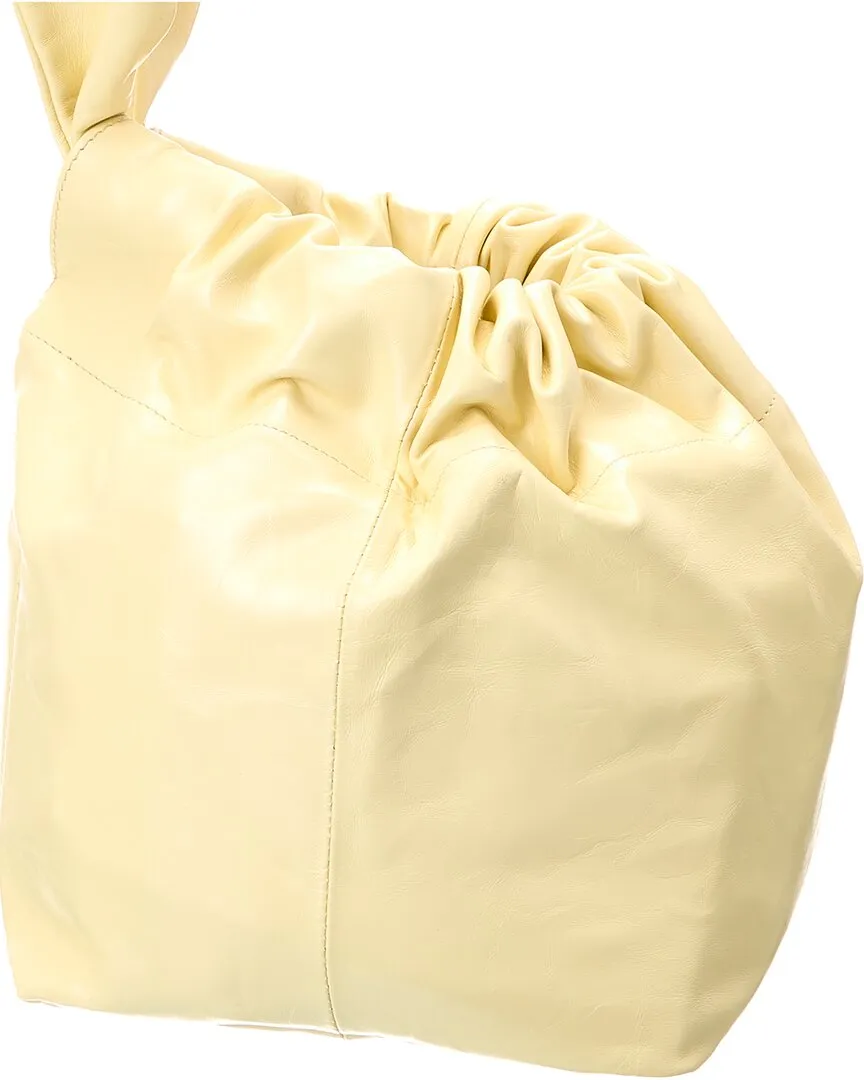 Jil Sander Drawstring Leather Pouch