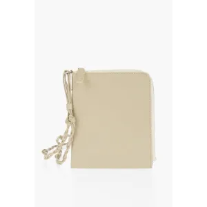 Jil Sander Leather Crossbody Wallet