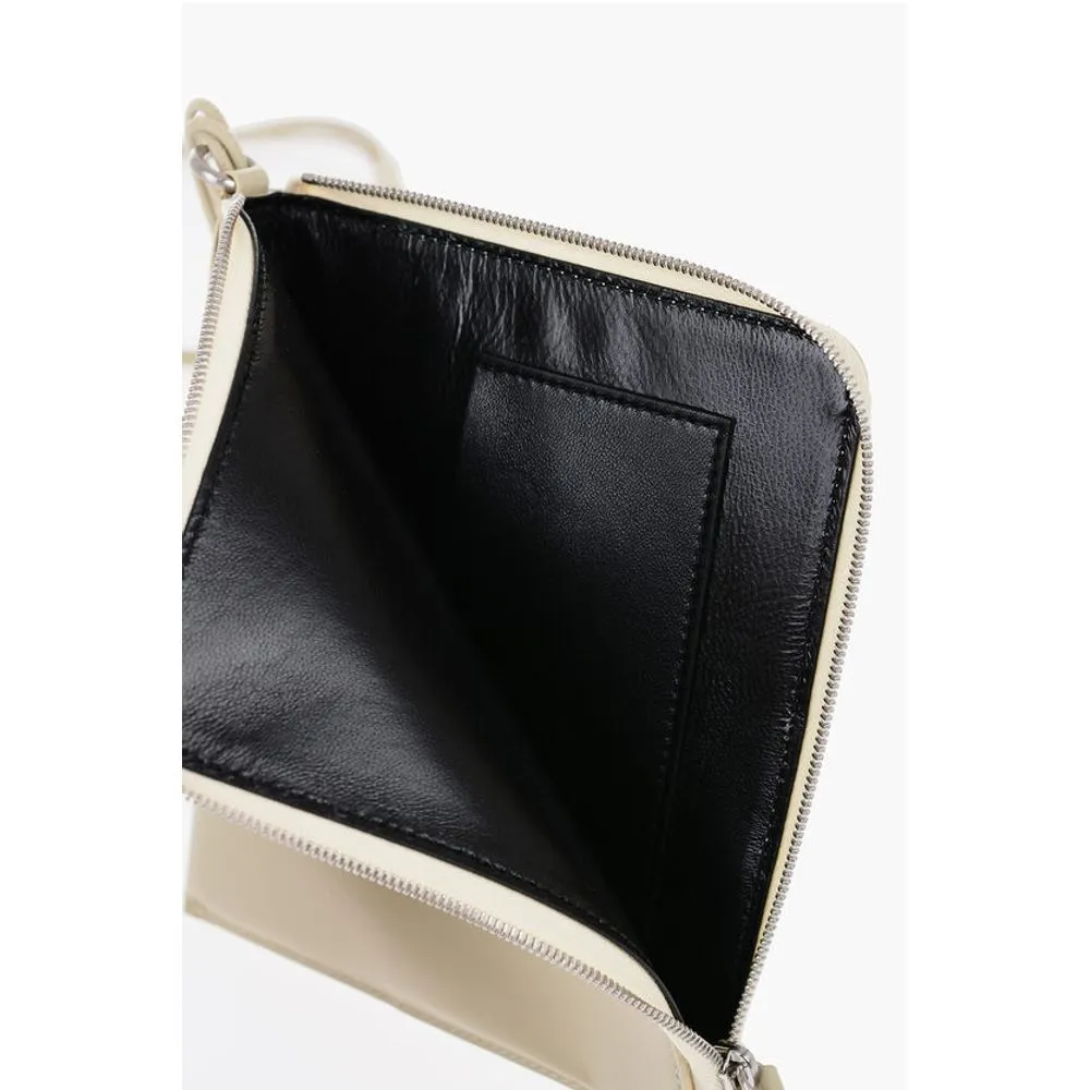 Jil Sander Leather Crossbody Wallet
