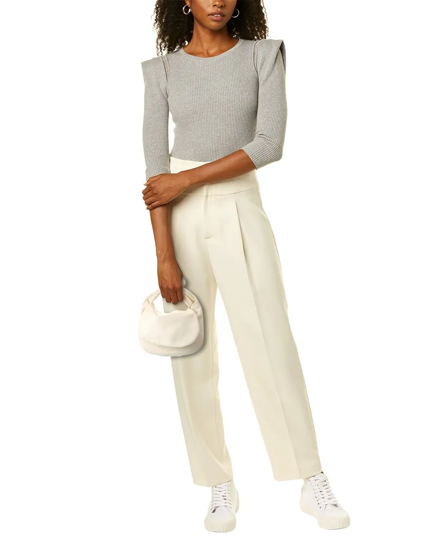 Jil Sander Sphere Leather Clutch