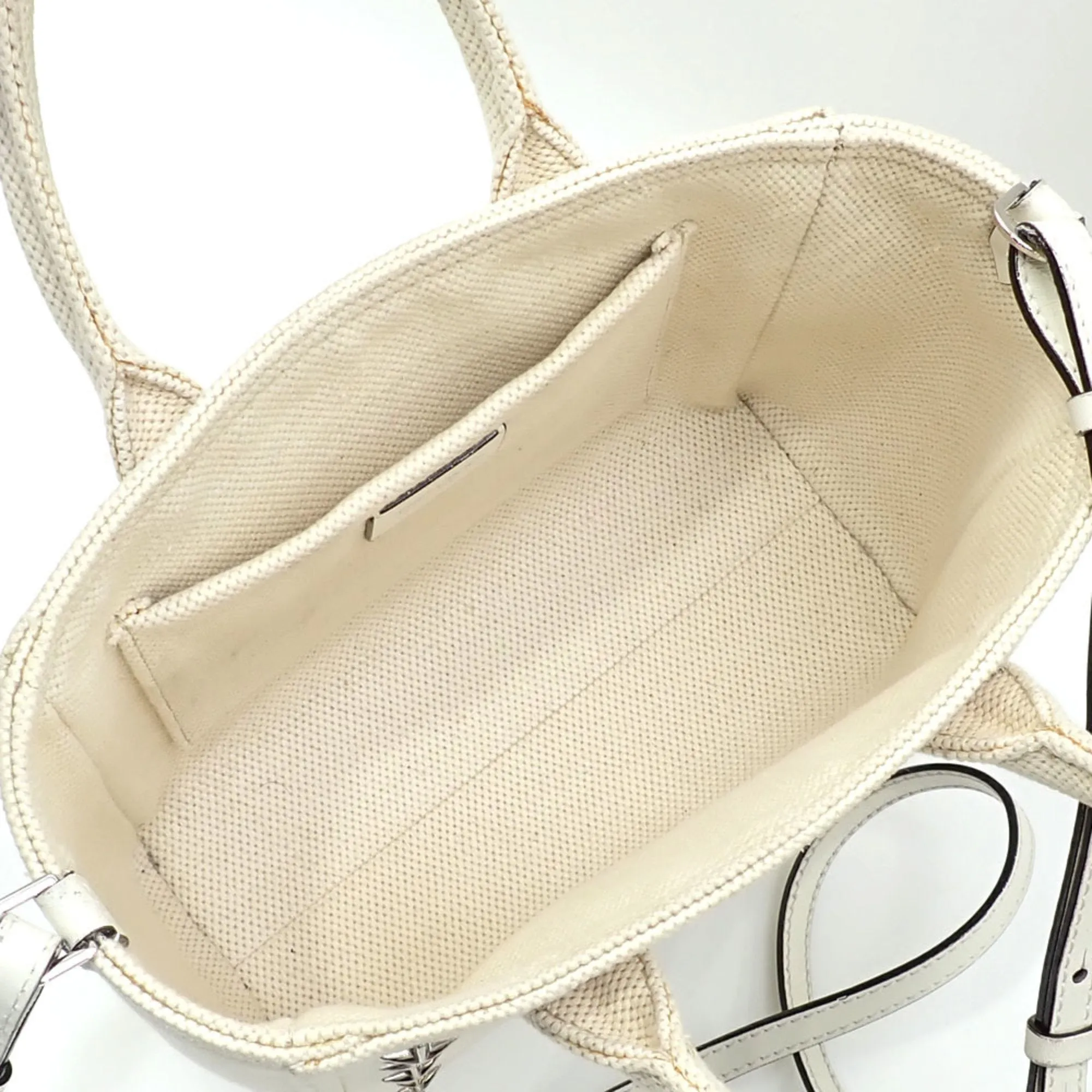 Jimmy Choo Canvas Handbag (Pre-Owned)