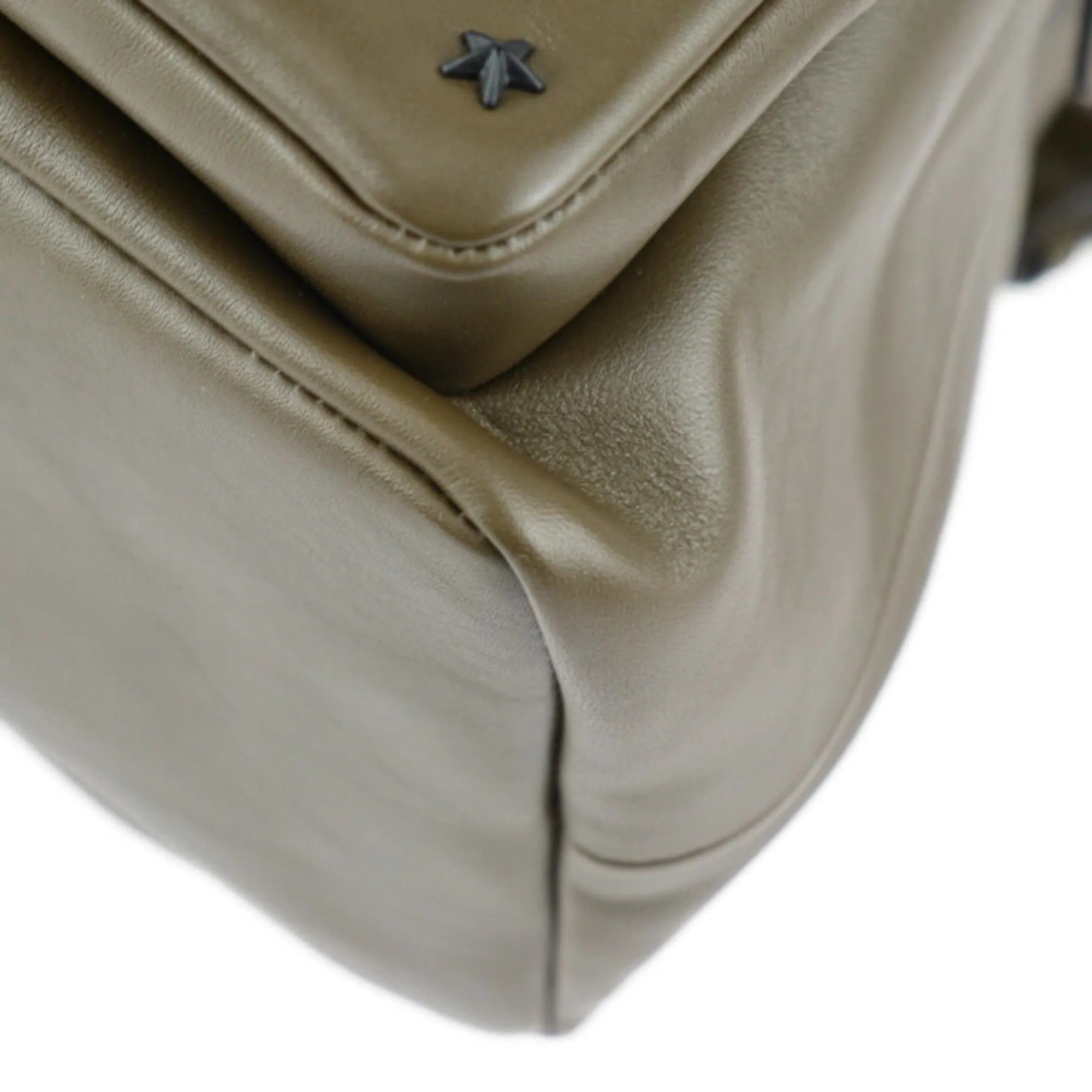 Jimmy Choo  Leather Backpack (Pre-Owned)