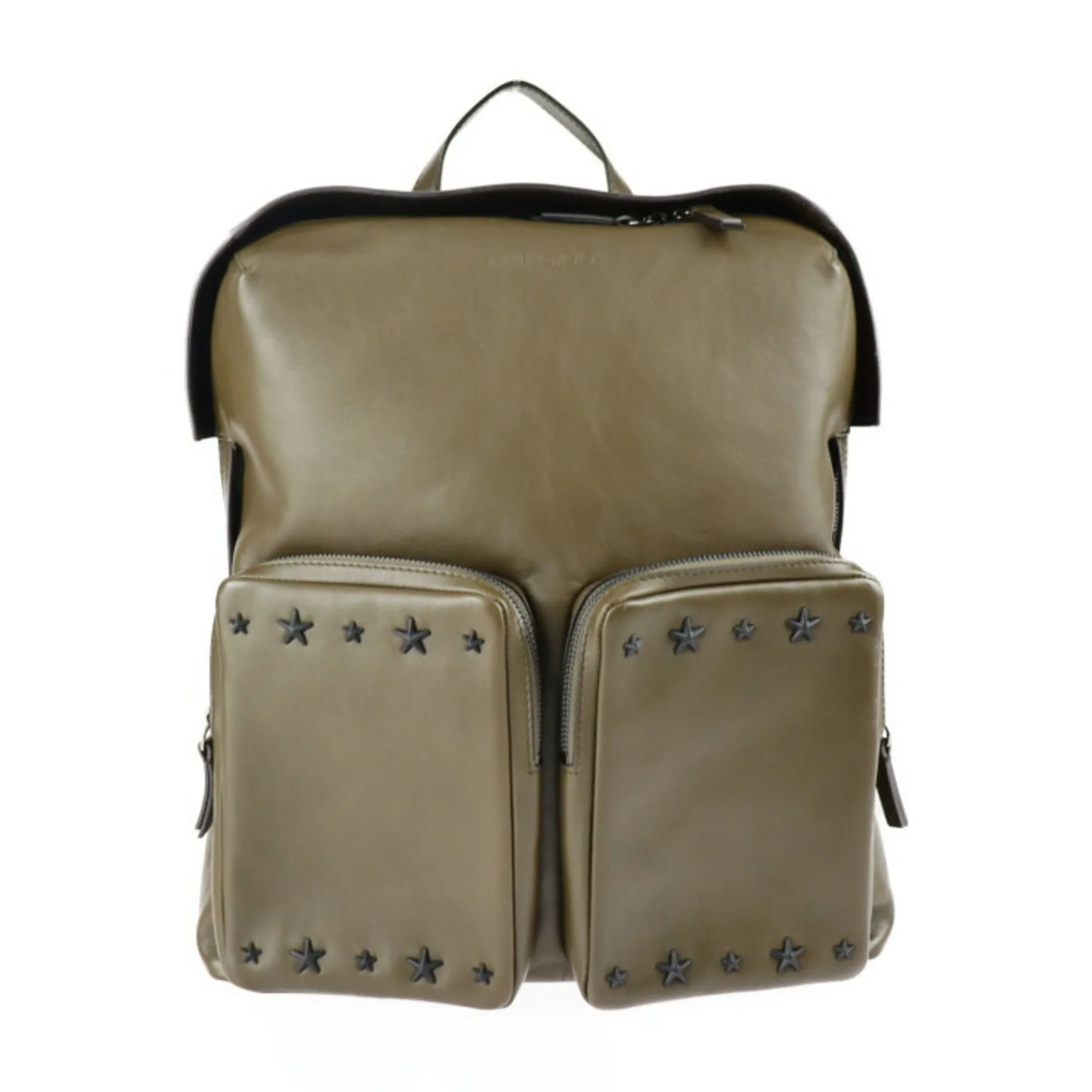 Jimmy Choo  Leather Backpack (Pre-Owned)