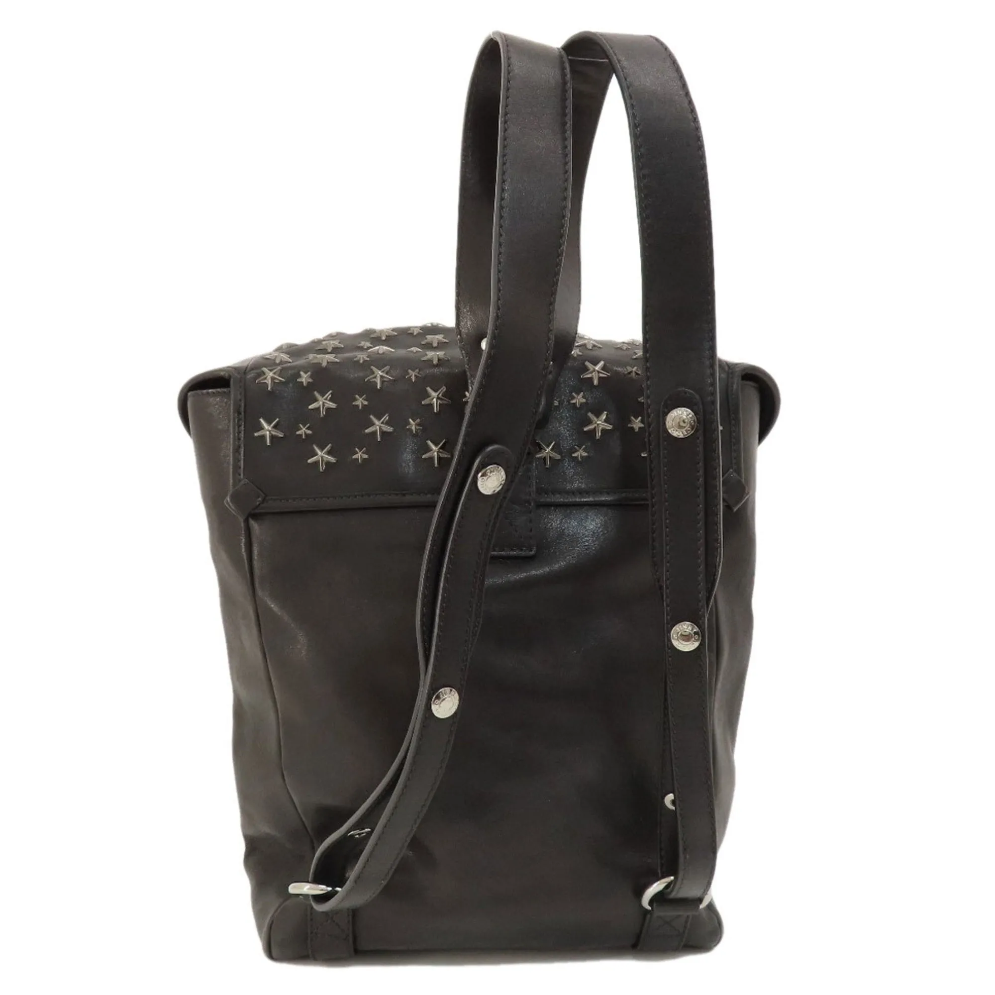 Jimmy Choo  Leather Backpack (Pre-Owned)