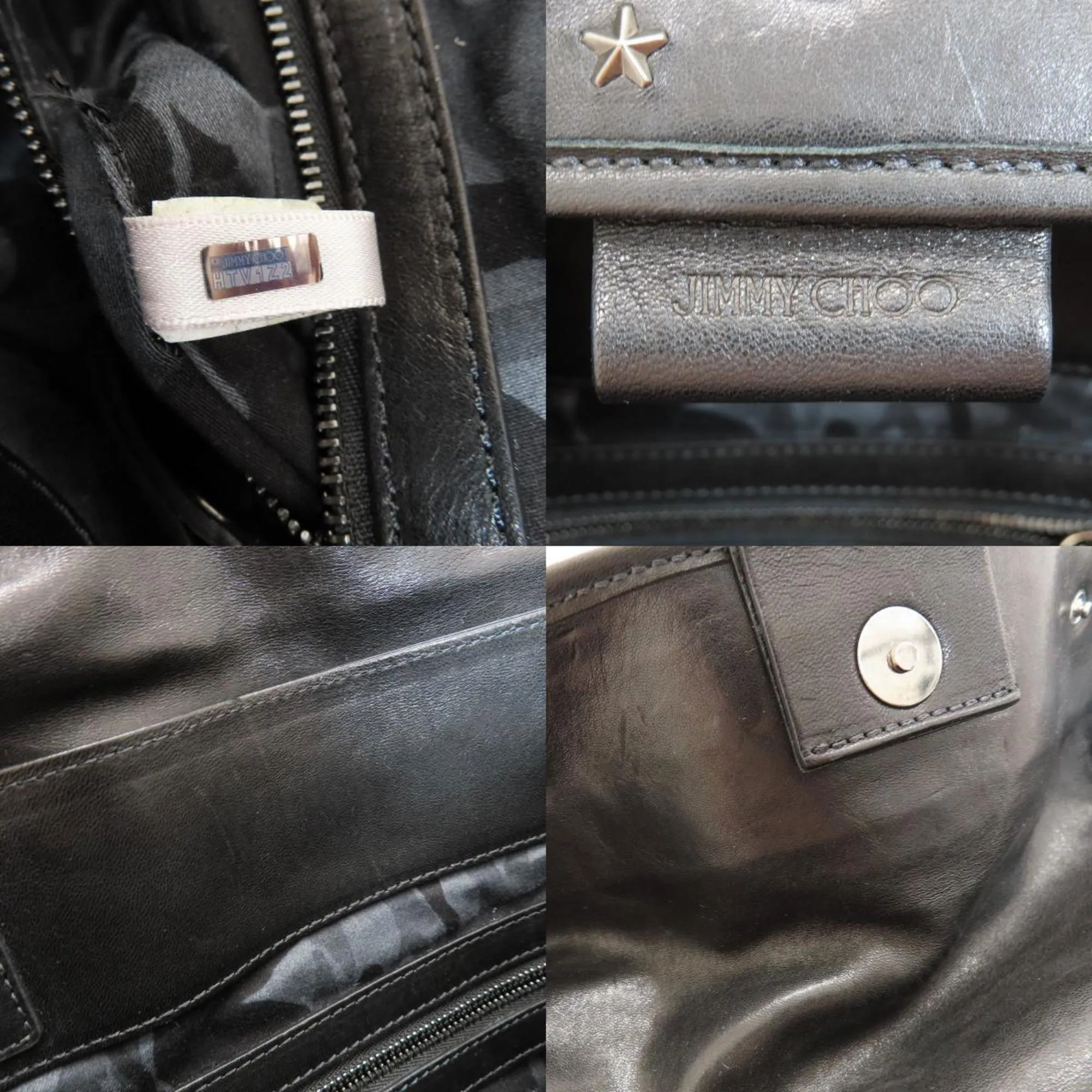 Jimmy Choo  Leather Backpack (Pre-Owned)