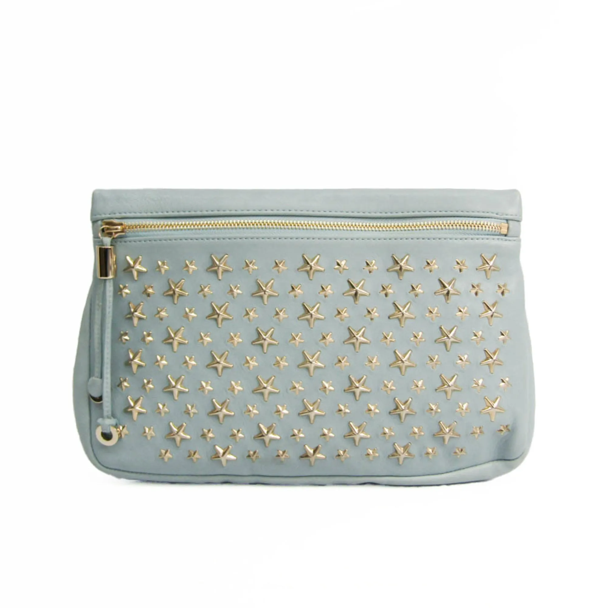 Jimmy Choo  Leather Clutch Bag (Pre-Owned)