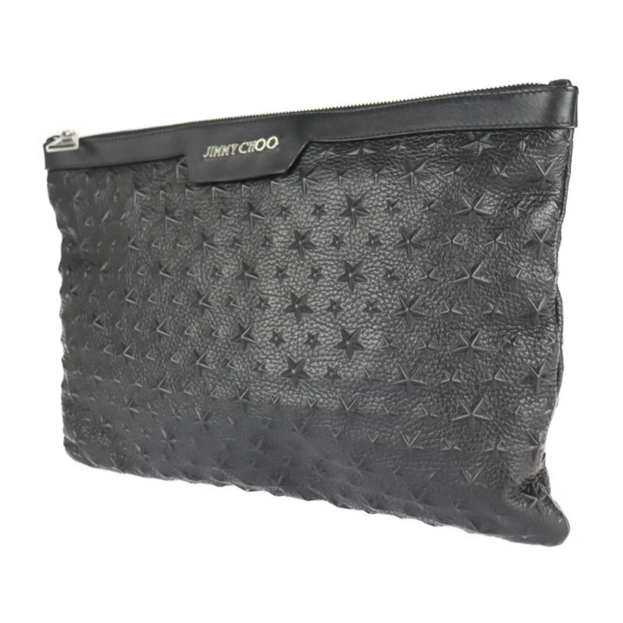 Jimmy Choo  Leather Clutch Bag (Pre-Owned)