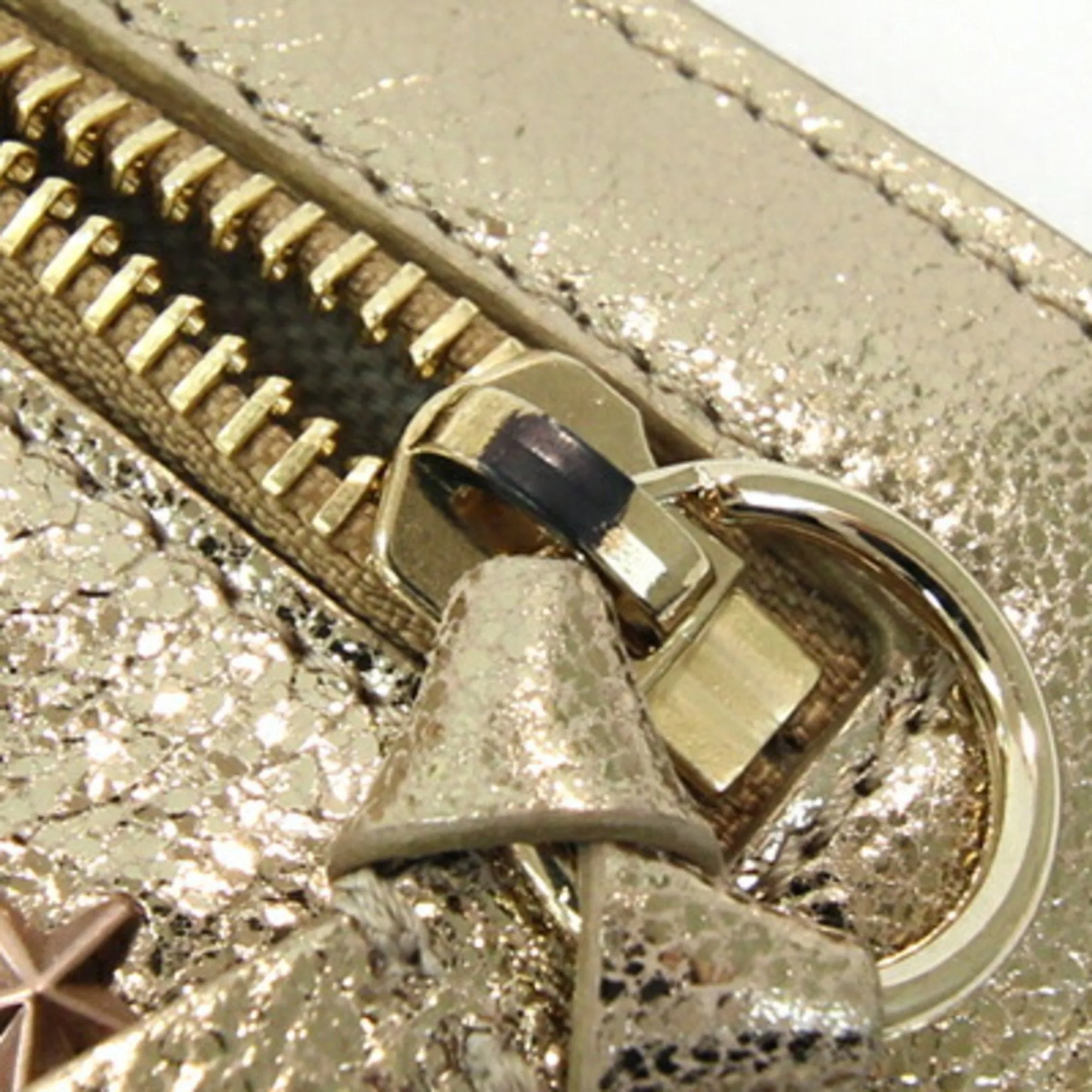 Jimmy Choo Leather Clutch Bag (Pre-Owned)