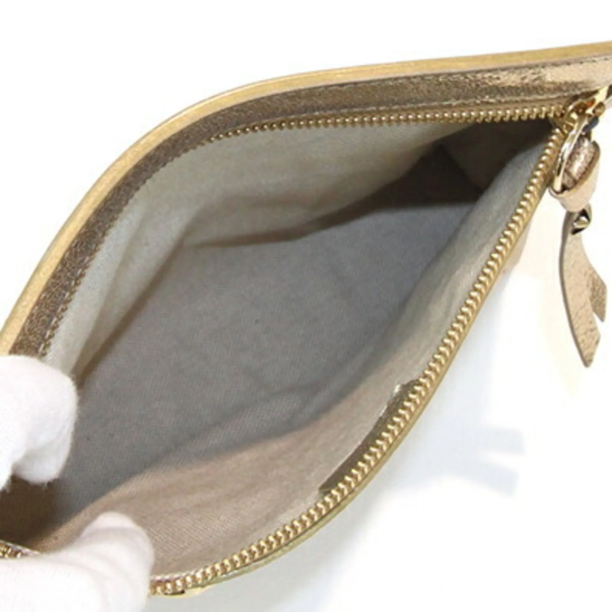 Jimmy Choo Leather Clutch Bag (Pre-Owned)