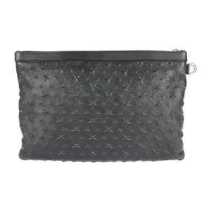 Jimmy Choo  Leather Clutch Bag (Pre-Owned)