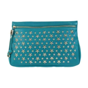 Jimmy Choo Leather Clutch Bag (Pre-Owned)