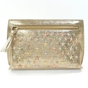 Jimmy Choo Leather Clutch Bag (Pre-Owned)
