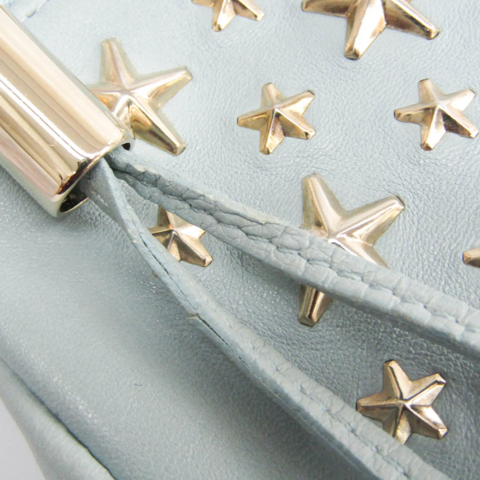 Jimmy Choo  Leather Clutch Bag (Pre-Owned)