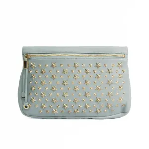 Jimmy Choo  Leather Clutch Bag (Pre-Owned)