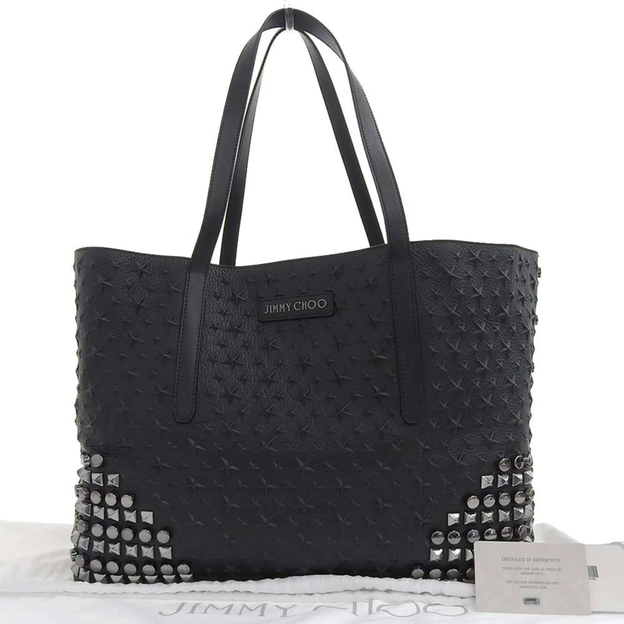 Jimmy Choo  Leather Tote Bag (Pre-Owned)