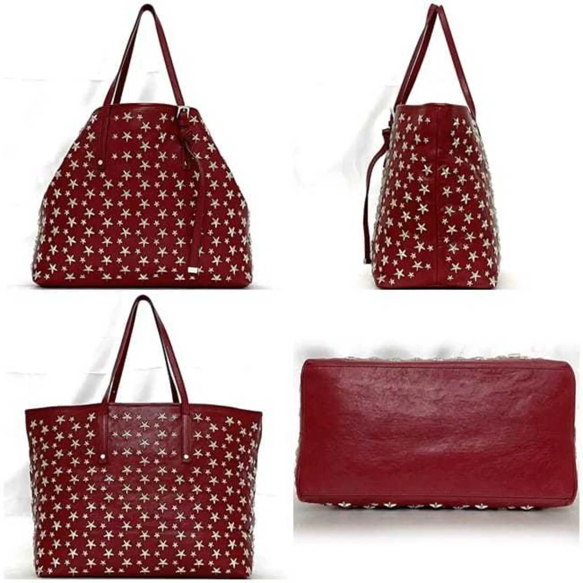 Jimmy Choo Leather Tote Bag (Pre-Owned)