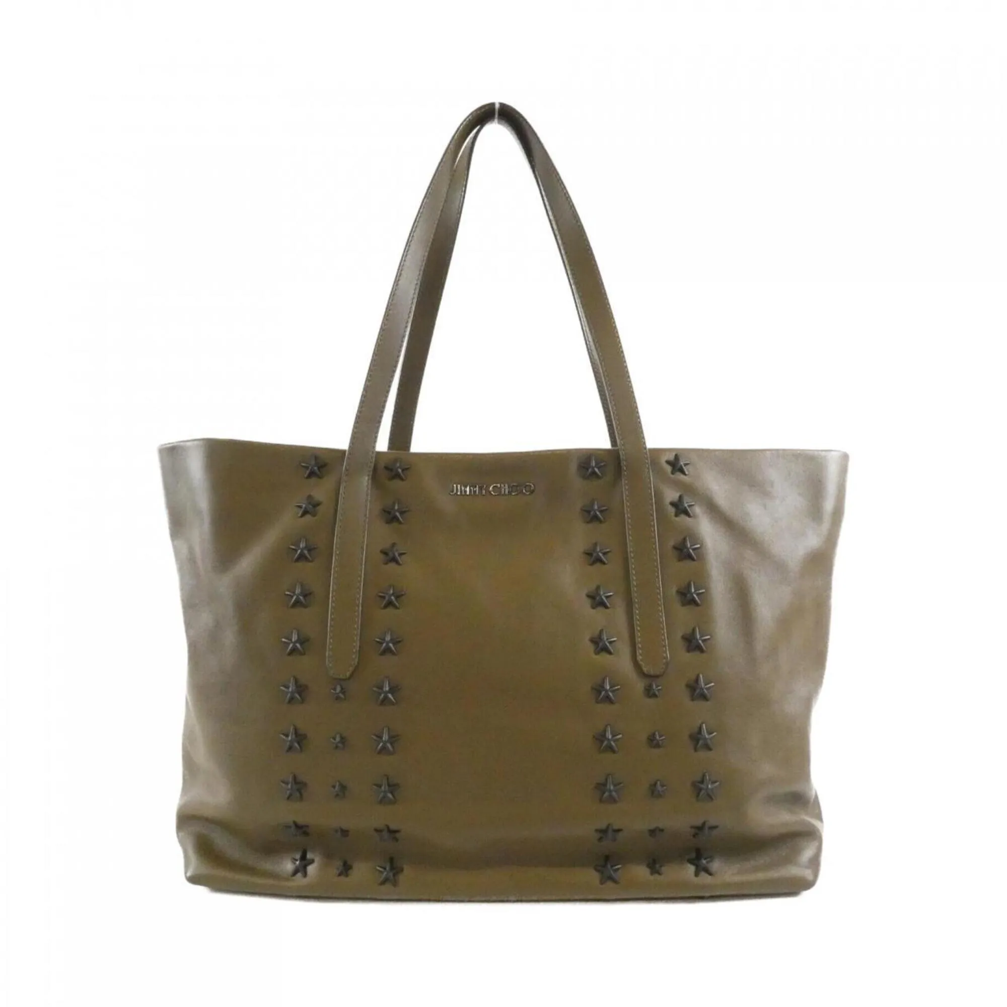 Jimmy Choo Leather Tote Bag (Pre-Owned)