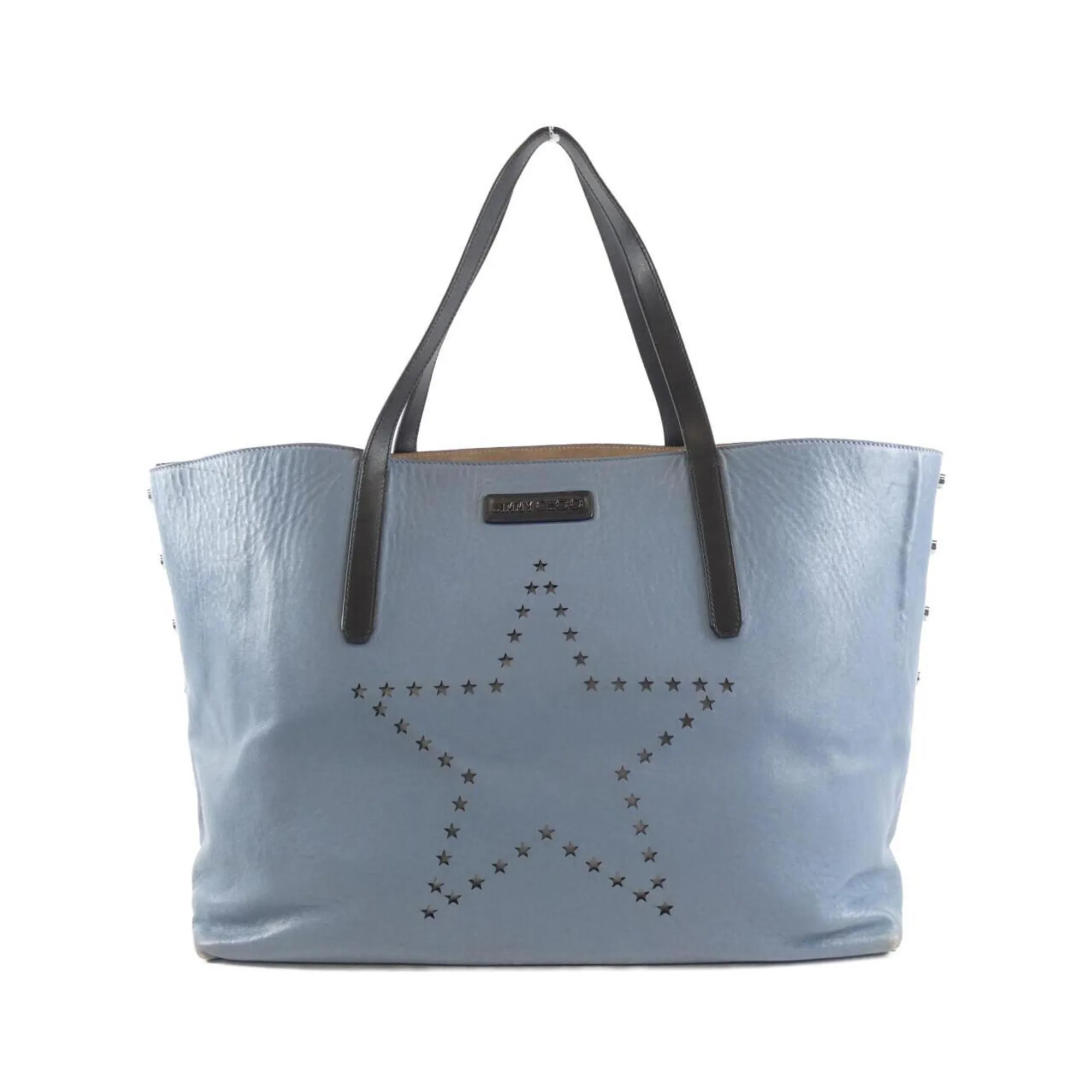 Jimmy Choo Leather Tote Bag (Pre-Owned)
