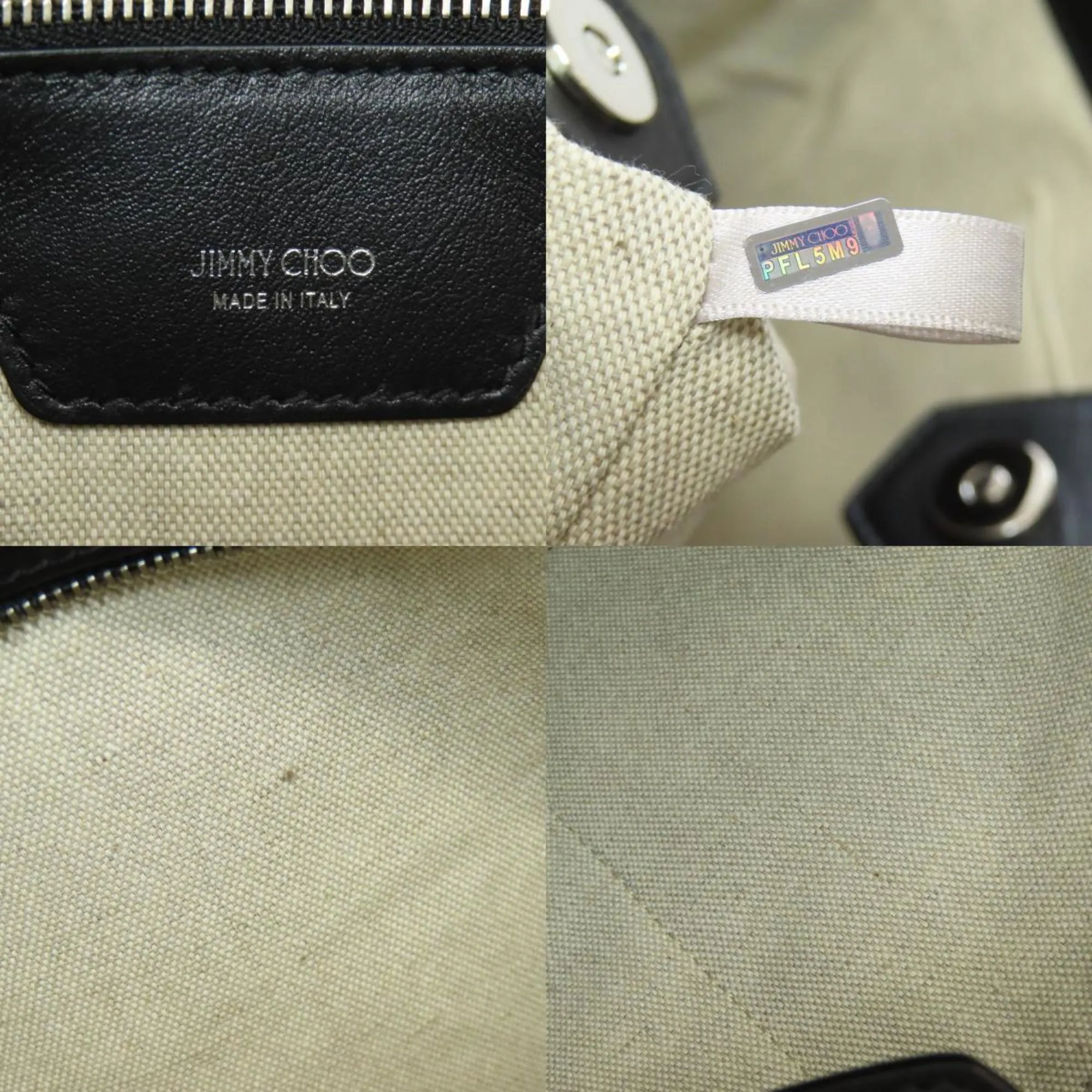 Jimmy Choo Leather Tote Bag (Pre-Owned)