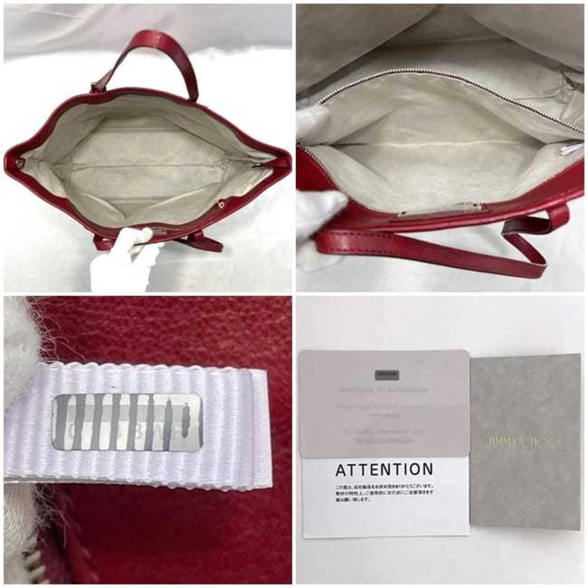 Jimmy Choo Leather Tote Bag (Pre-Owned)
