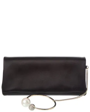 Jimmy Choo Xandra Satin Clutch
