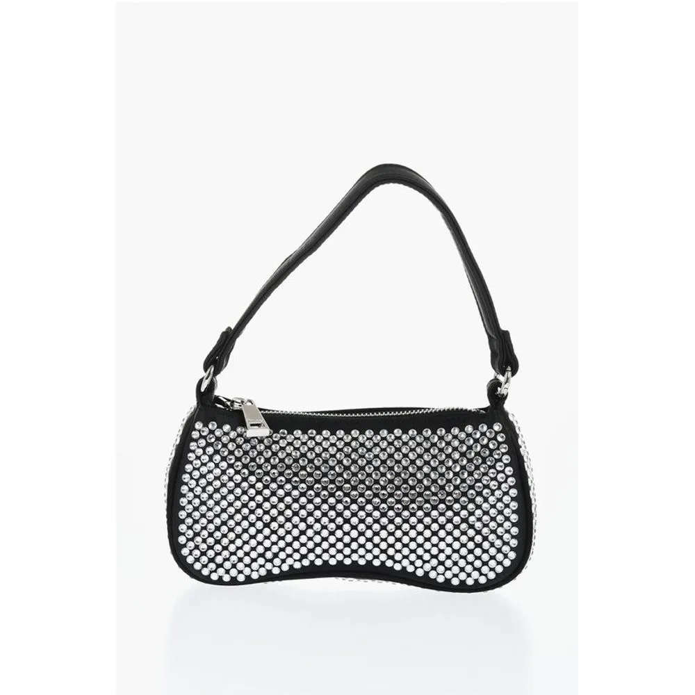 Jw Pei Satin EVA Mini Bag With Rhinestone Embellishment