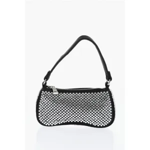 Jw Pei Satin EVA Mini Bag With Rhinestone Embellishment