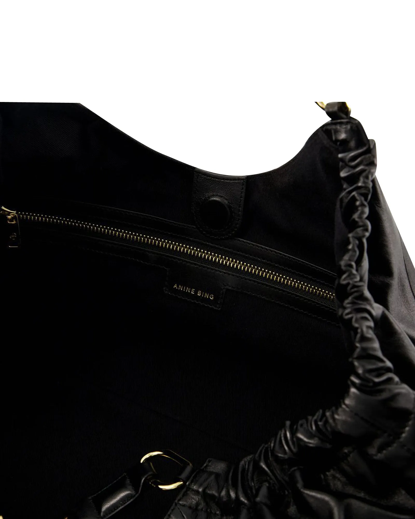 Kate Shopper Bag - Anine Bing - Leather - Black