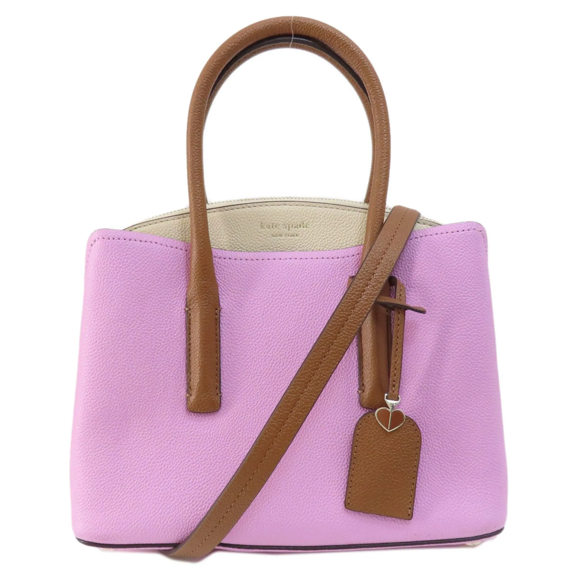 Kate Spade pink  Leather Handbag (Pre-Owned)
