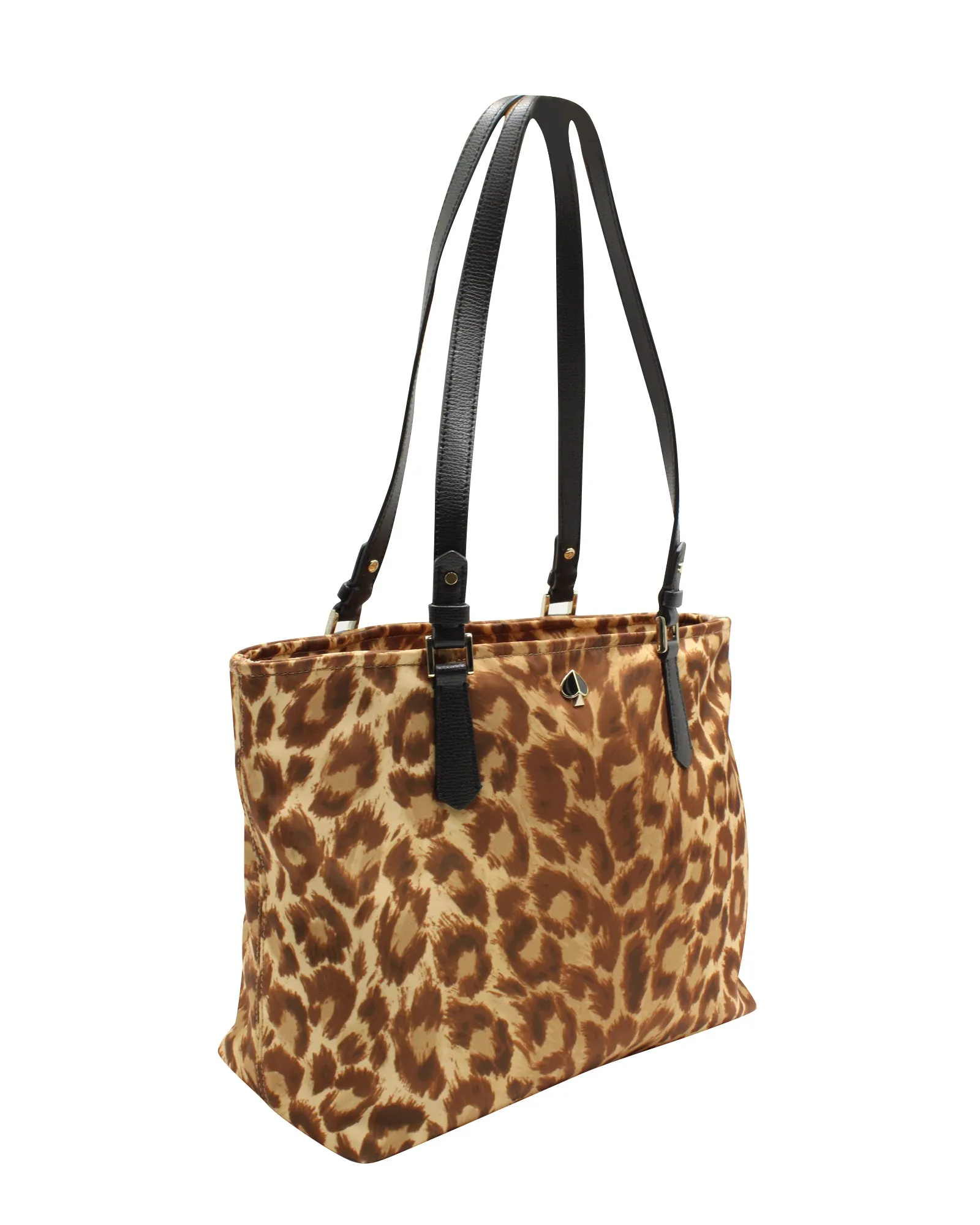Kate Spade Taylor Leopard Crossbody Tote in Animal Print Nylon